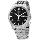 Citizen Quartz Black Dial Stainless Steel Men's Watch BF2020-51E - The Watches Men & Co