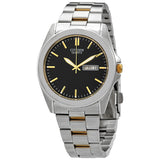 Citizen Quartz Black Dial Two-tone Men's Watch BF0584-56E - The Watches Men & Co
