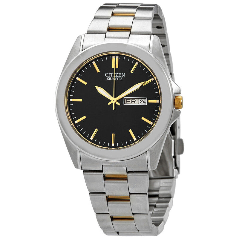 Citizen Quartz Black Dial Two-tone Men's Watch BF0584-56E - The Watches Men & Co