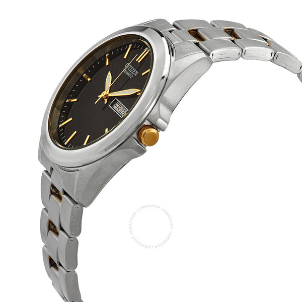 Citizen Quartz Black Dial Two-tone Men's Watch BF0584-56E - The Watches Men & Co #2