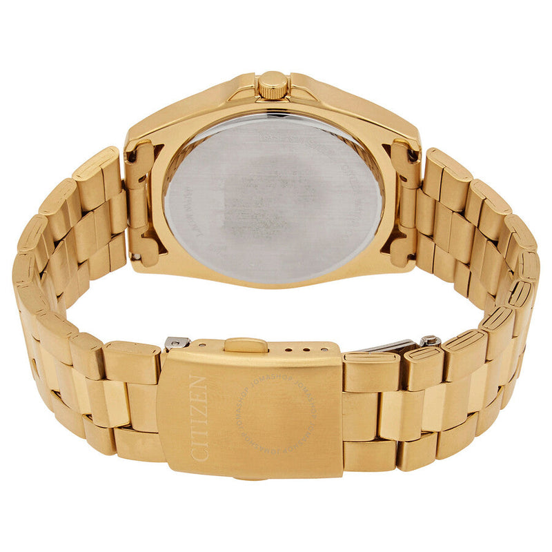 Citizen Quartz Black Dial Yellow Gold-tone Men's Watch BF0582-51F - The Watches Men & Co #3