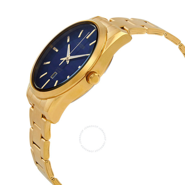 Citizen Quartz Blue Dial Gold-tone Men's Watch BI1032-58L - The Watches Men & Co #2