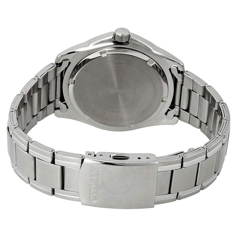 Citizen Quartz Blue Dial Stainless Steel Men's Watch AG8300-52L - The Watches Men & Co #3