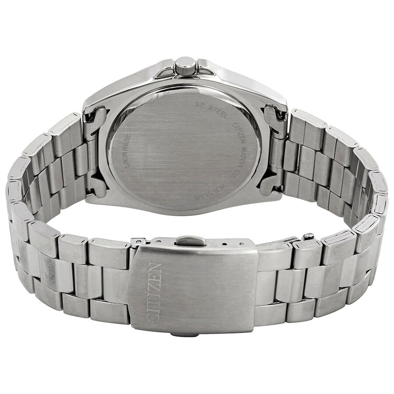 Citizen Quartz Blue Dial Stainless Steel Men's Watch BF0580-57L - The Watches Men & Co #3