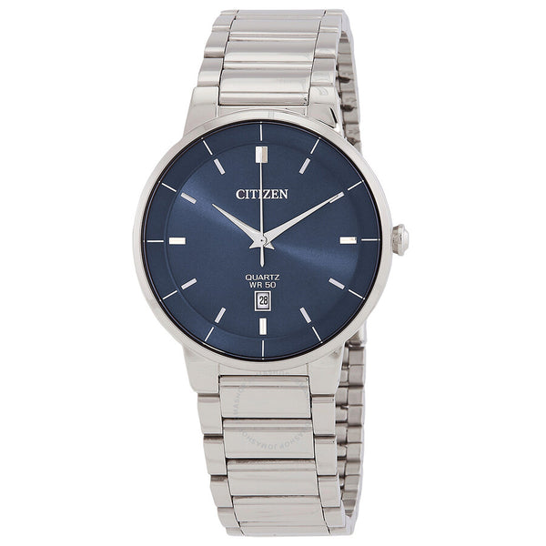 Citizen Quartz Blue Dial Men's Watch BI5120-51L - The Watches Men & Co