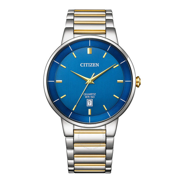 Citizen Quartz Blue Dial Men's Watch BI5124-50L - The Watches Men & Co