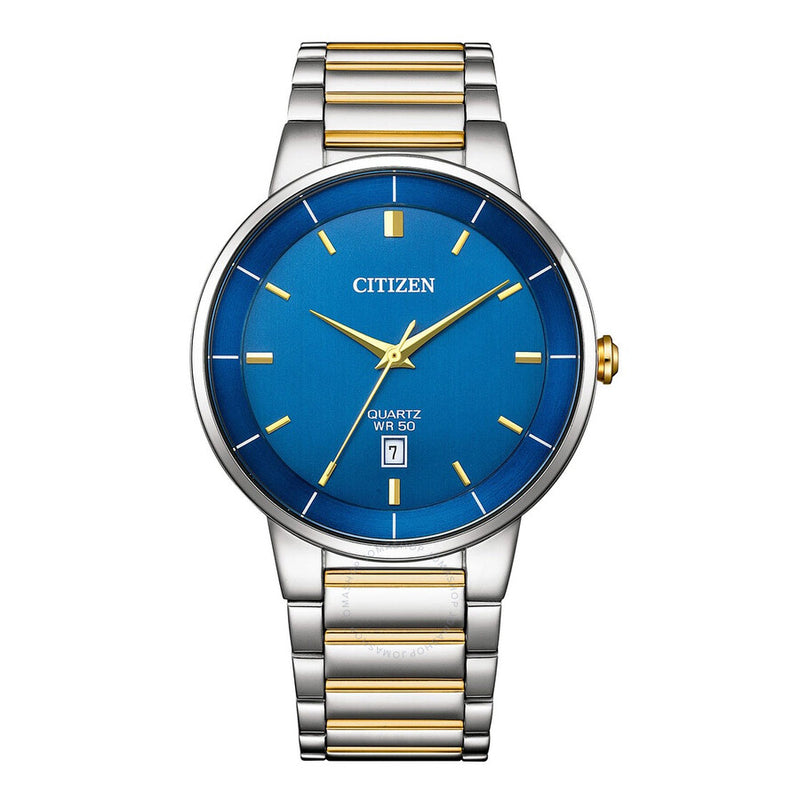 Citizen Quartz Blue Dial Men's Watch BI5124-50L - The Watches Men & Co