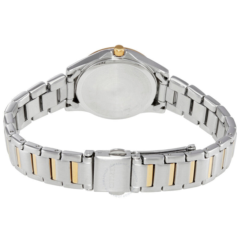 Citizen Quartz Blue Dial Two-tone Ladies Watch EQ0595-55L - The Watches Men & Co #3