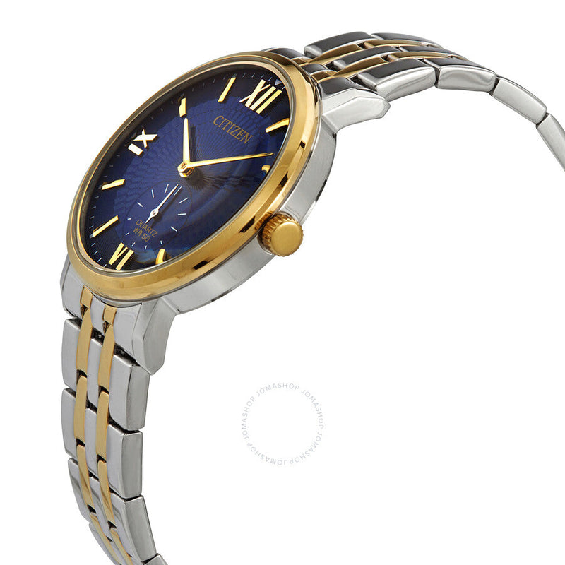 Citizen Quartz Blue Dial Two-tone Men's Watch BE9176-76L - The Watches Men & Co #2