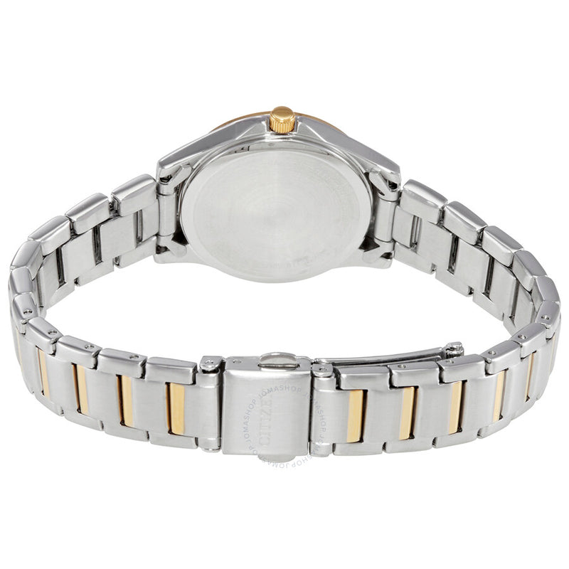 Citizen Quartz Blue Dial Two-tone Ladies Watch EQ0595-55L - The Watches Men & Co #3