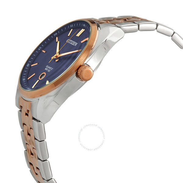 Citizen Quartz Blue Dial Two-tone Men's Watch BI5096-53L - The Watches Men & Co #2