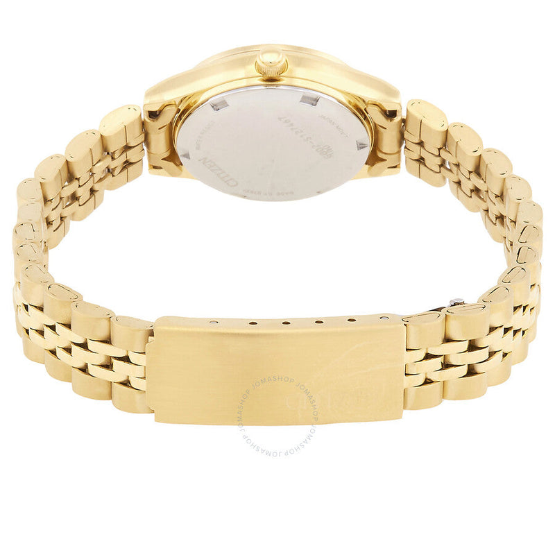 Citizen Quartz Crystal Black Dial Ladies Watch EQ0532-55E - The Watches Men & Co #3