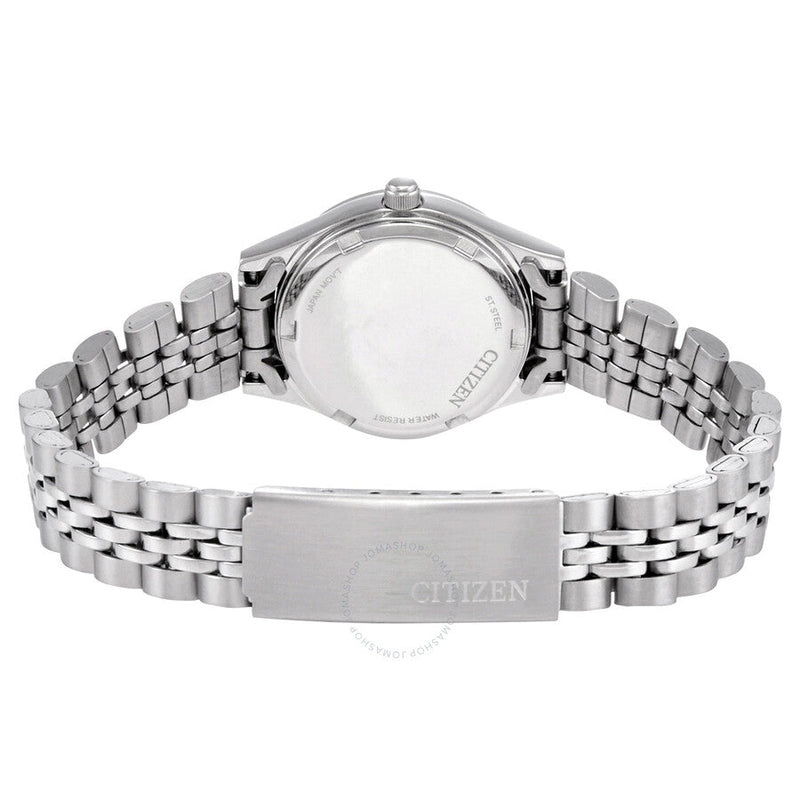 Citizen Quartz Crystal Blue Dial Ladies Watch EQ0530-51N - The Watches Men & Co #3