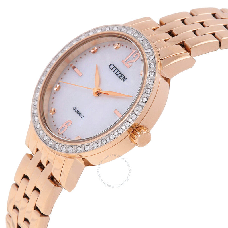 Citizen Quartz Crystal Ladies Watch EL3103-57D - The Watches Men & Co #2