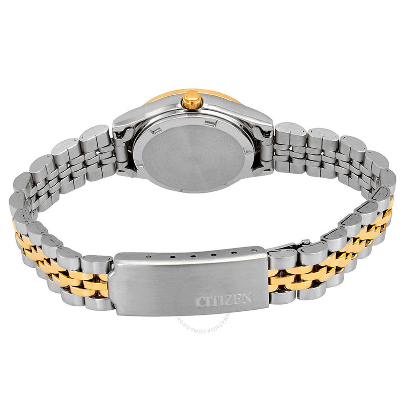 Citizen Quartz Crystal Mother of Pearl Dial Ladies Watch EQ0534-50D - The Watches Men & Co #3