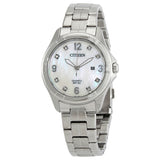 Citizen Quartz Crystal Mother of Pearl Dial Ladies Watch EU6080-58D - The Watches Men & Co