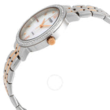 Citizen Quartz Crystal Mother of Pearl Dial Two-Tone Ladies Watch EL3106-59D - The Watches Men & Co #2