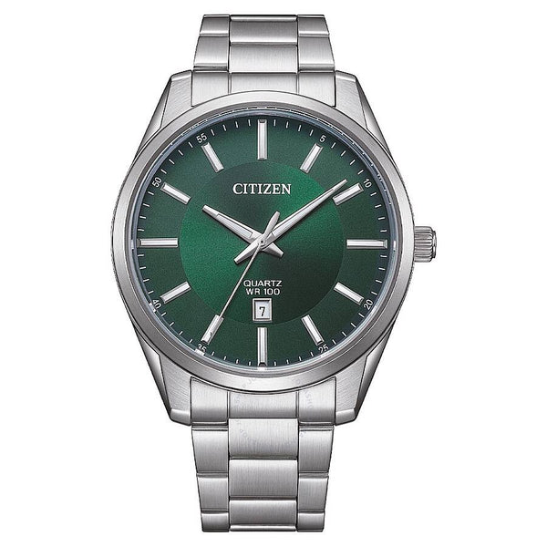 Citizen Quartz Green Dial Men's Watch BI1031-51Z - The Watches Men & Co