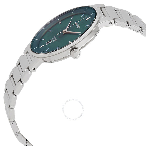 Citizen Quartz Green Dial Men's Watch BI5120-51X - The Watches Men & Co #2
