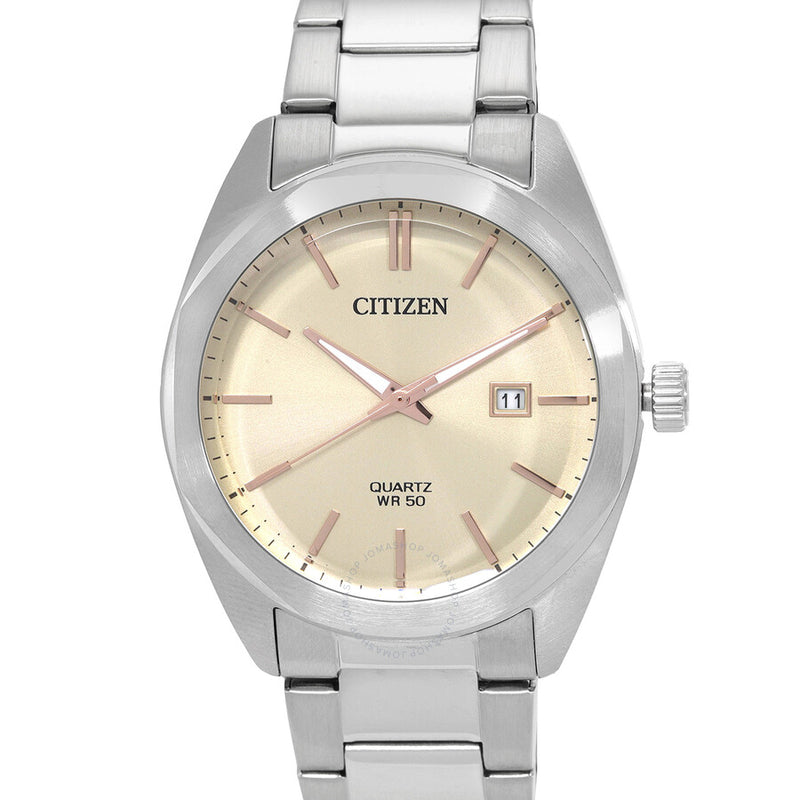 Citizen Quartz Ivory Dial Men's Watch BI5110-54B - The Watches Men & Co #4