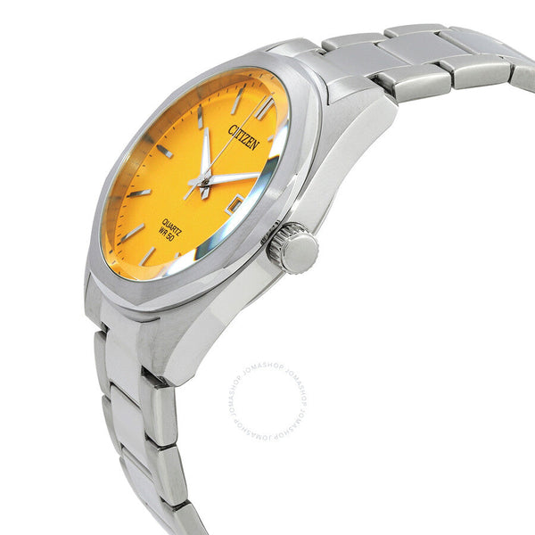 Citizen Quartz Men's Yellow Dial Watch BI5110-54Z - The Watches Men & Co #2