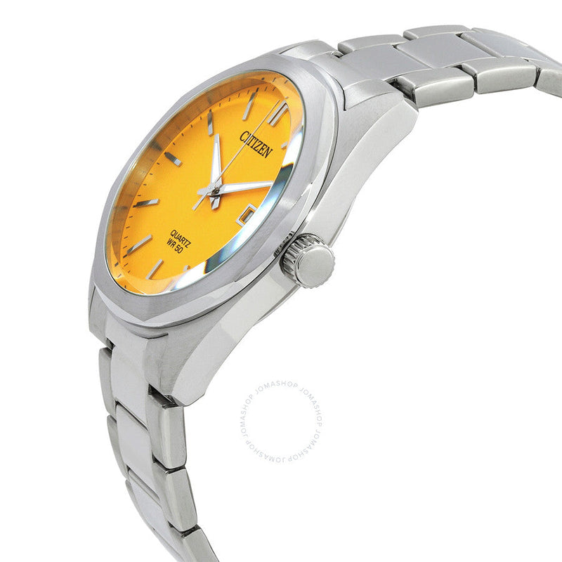 Citizen Quartz Men's Yellow Dial Watch BI5110-54Z - The Watches Men & Co #2