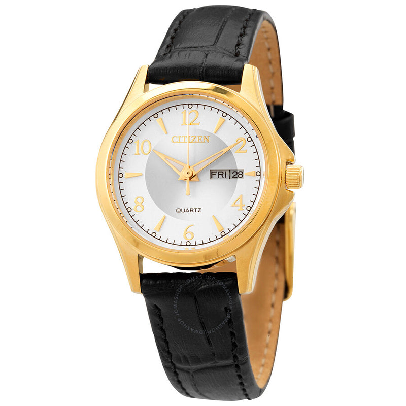Citizen Quartz Silver Dial Japanese-Quartz Ladies Watch EQ0593-26A - The Watches Men & Co