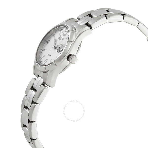 Citizen Quartz Silver Dial Ladies Watch EQ0540-57A - The Watches Men & Co #2