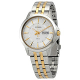 Citizen Quartz Silver Dial Two-tone Men's Watch BF2018-52A - The Watches Men & Co