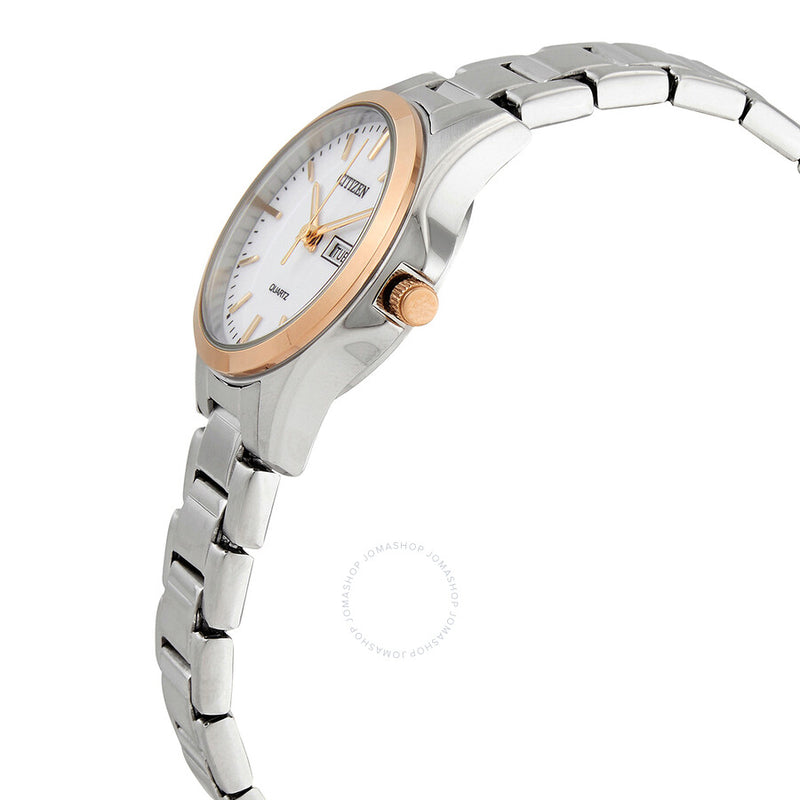Citizen Quartz White Dial Ladies Watch EQ0596-87A - The Watches Men & Co #2