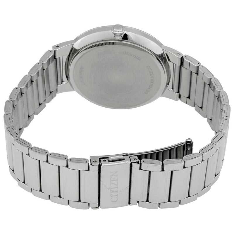 Citizen Quartz White Dial Stainless Steel Men's Watch BI5010-59A - The Watches Men & Co #3