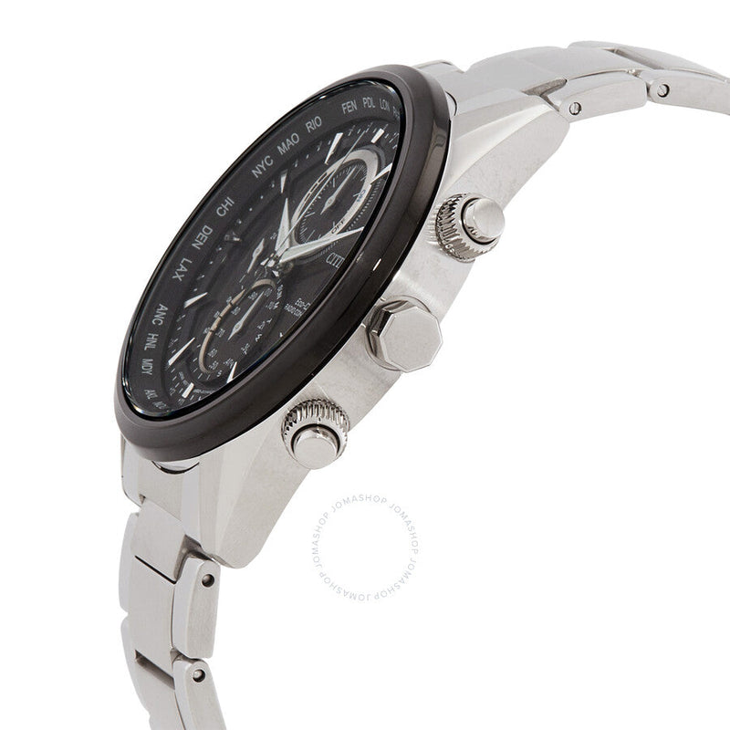 Citizen Radio-Controlled Perpetual Black Dial Men's Watch AT8266-89E - The Watches Men & Co #2