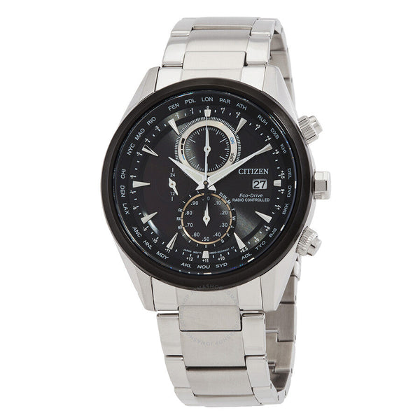 Citizen Radio-Controlled Perpetual Black Dial Men's Watch AT8266-89E - The Watches Men & Co