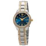 Citizen Silhouette Crystal Blue Dial Ladies Watch FE1234-50L - The Watches Men & Co