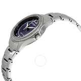 Citizen Silhouette Crystal Eco-Drive Blue Dial Stainless Steel Ladies Watch FE1140-86L - The Watches Men & Co #2