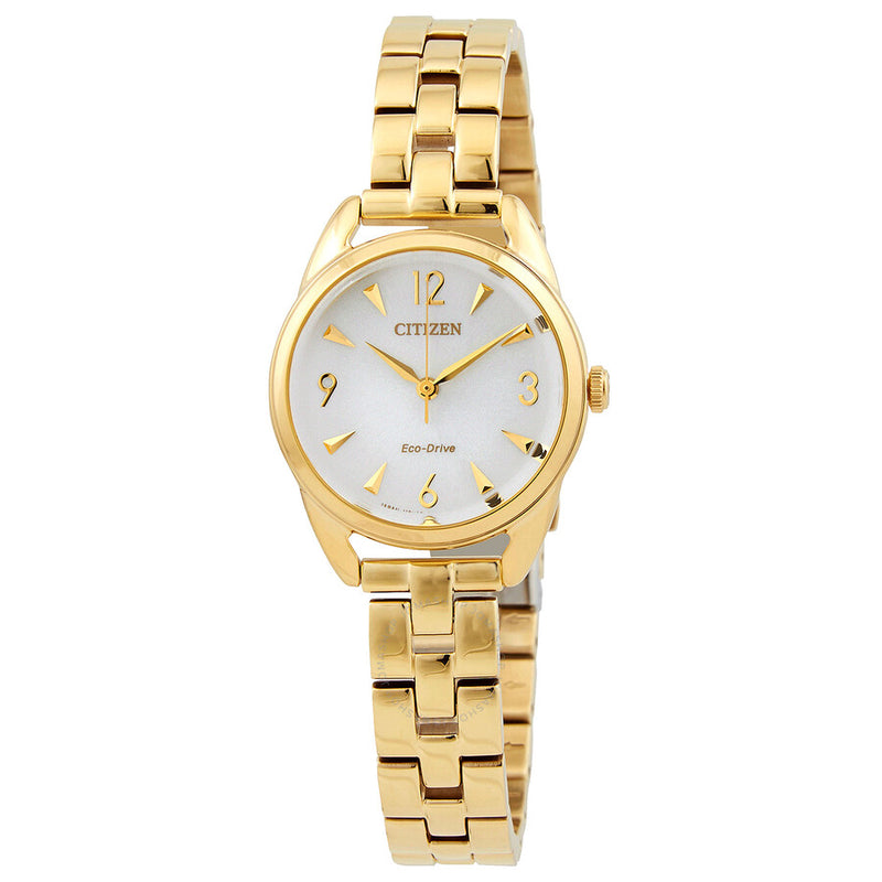 Citizen Silver Dial Eco-drive Ladies Watch EM0682-74A - The Watches Men & Co