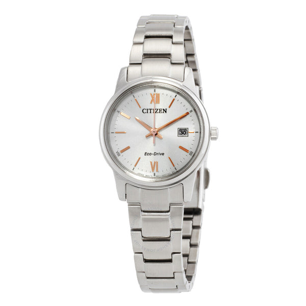 Citizen Silver Dial Ladies Watch EW2318-73A - The Watches Men & Co