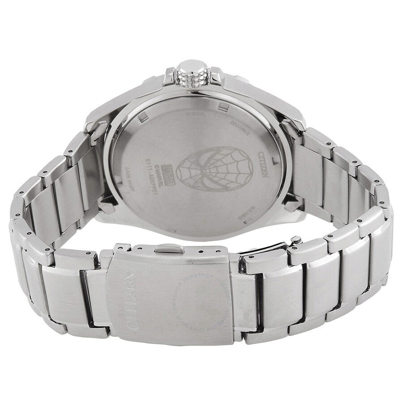 Citizen Spider-Man Eco-Drive Blue Dial Men's Watch BM7610-52W - The Watches Men & Co #3