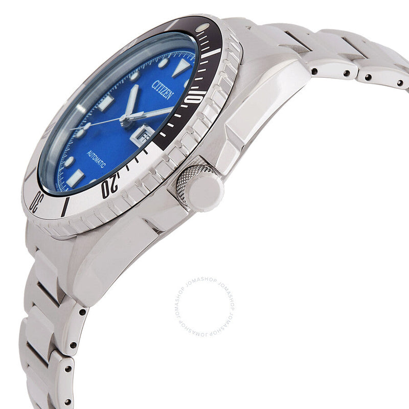 Citizen Sport Automatic Blue Dial Men's Watch NH7530-52M - The Watches Men & Co #2