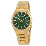 Tsuyosa Automatic Green Dial Watch NJ0152-51X - The Watches Men & Co