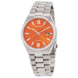 Citizen Tsuyosa Automatic Orange Dial Men's Watch NJ0151-53Z - The Watches Men & Co