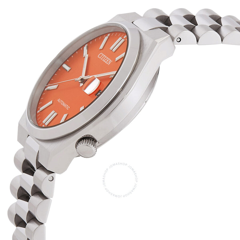 Citizen Tsuyosa Automatic Orange Dial Men's Watch NJ0151-53Z - The Watches Men & Co #2