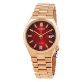 Citizen Tsuyosa Automatic Red Dial Watch NJ0153-82X - The Watches Men & Co #2