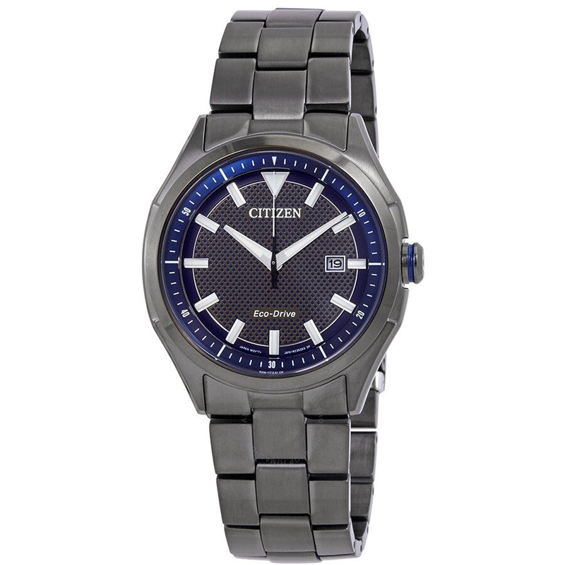 Citizen WDR Eco-Drive Blue Dial Men's Watch AW1147-52L - The Watches Men & Co
