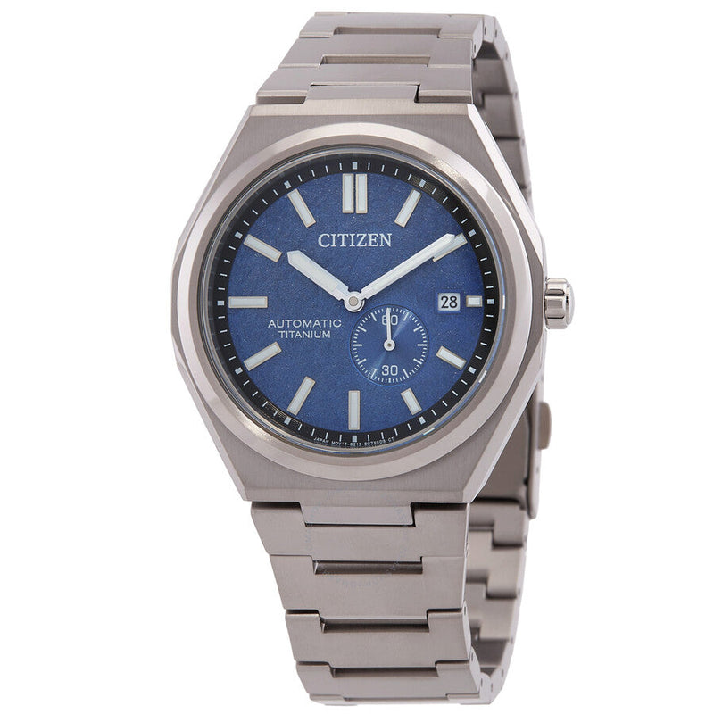 Citizen Zenshin Automatic Blue Dial Men's Watch NJ0180-80L - The Watches Men & Co