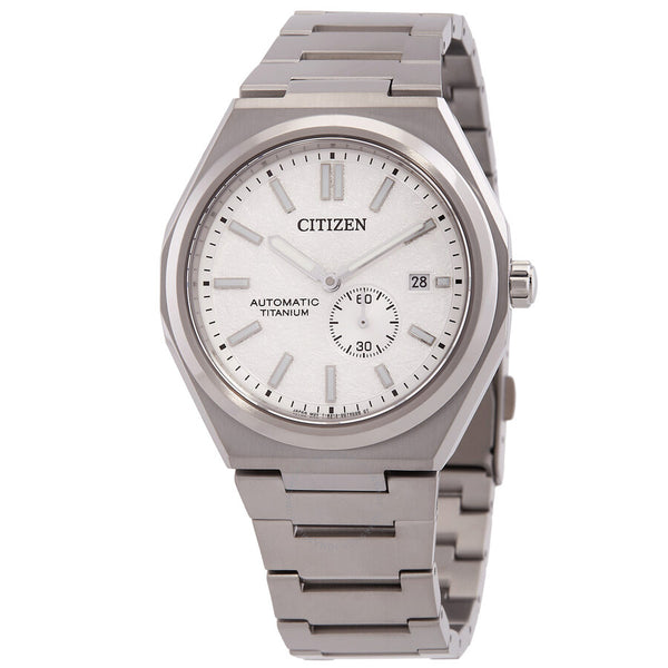 Citizen Zenshin Automatic White Dial Ladies Watch NJ0180-80A - The Watches Men & Co