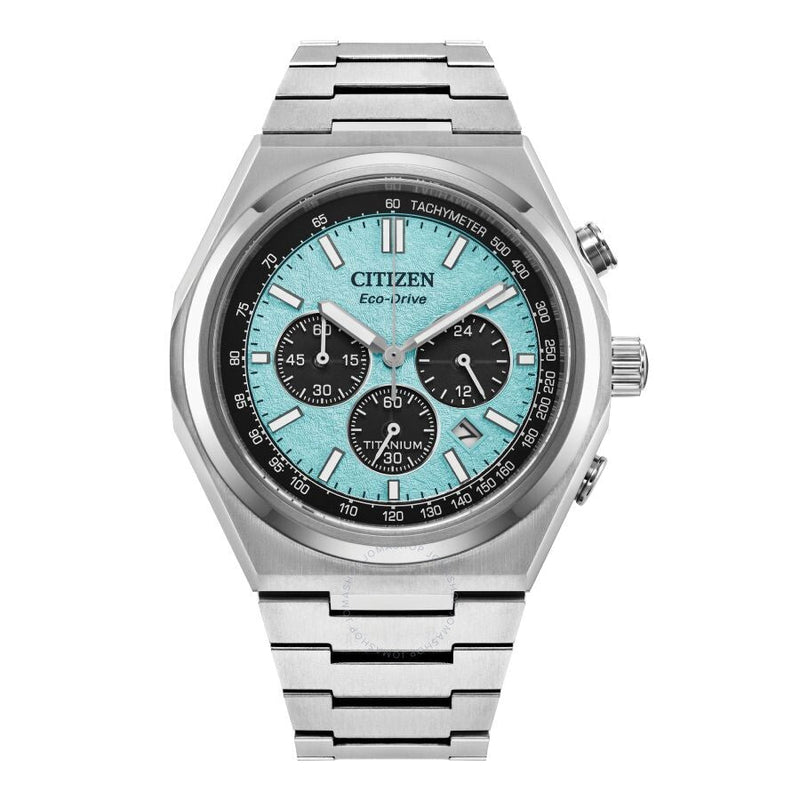 Citizen Zenshin Chrono Blue Dial Ladies Watch CA4610-85M - The Watches Men & Co