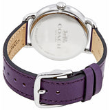 Coach Delancey White Dial Purple Leather Ladies Watch 14502886 - BigDaddy Watches #3