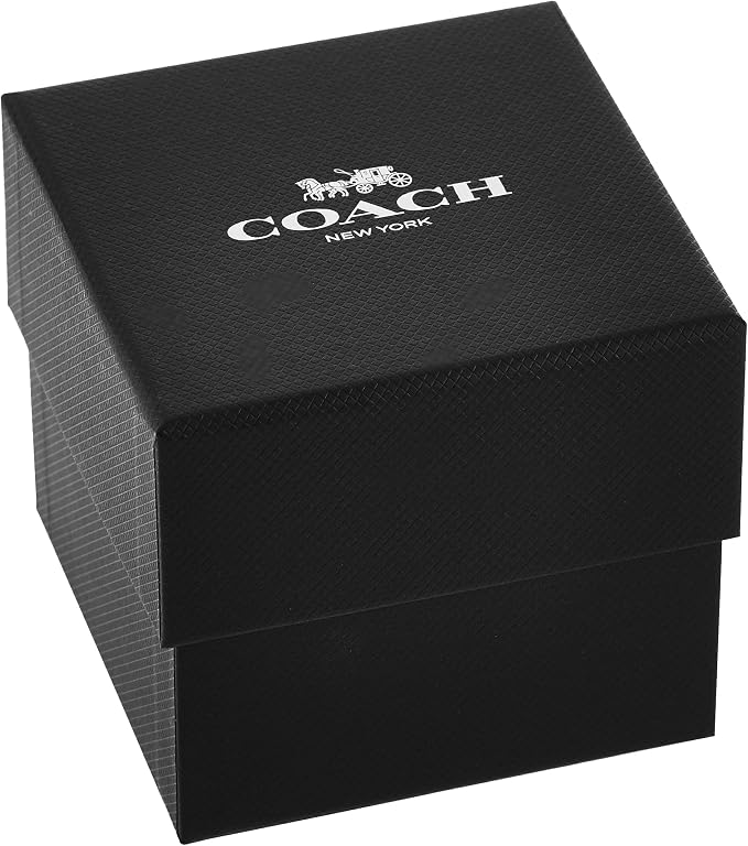 Coach Greyson watch box with Coach logo