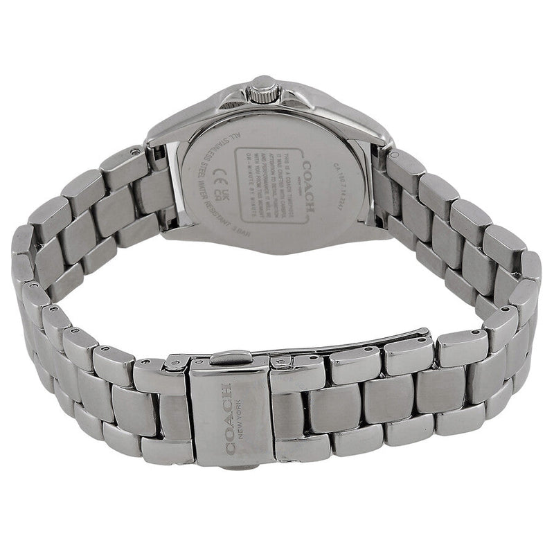 Coach Greyson Quartz Crystal Silver Dial Ladies Watch nd Bracelet Set 14000089 - The Watches Men & Co #3